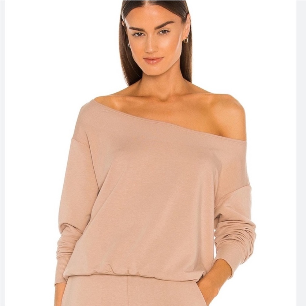 L'AGENCE Kimora off-shoulder top